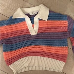 NWOT English Factory Multicolor V-Neck Sweater